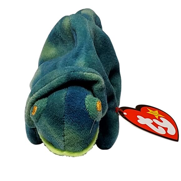 Iggy The Iguana 1993 Teenie Beanie Babies Collection - Picture 2 of 6